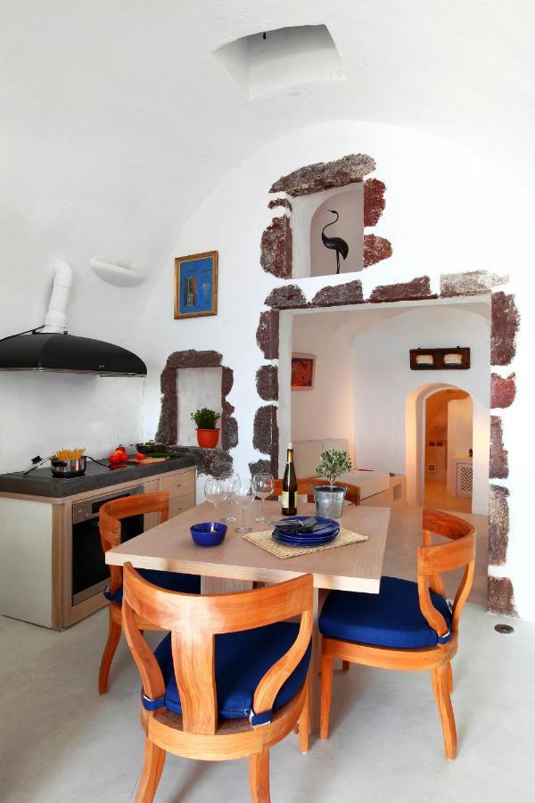 Menias Cave House Lejlighed Oía Værelse billede