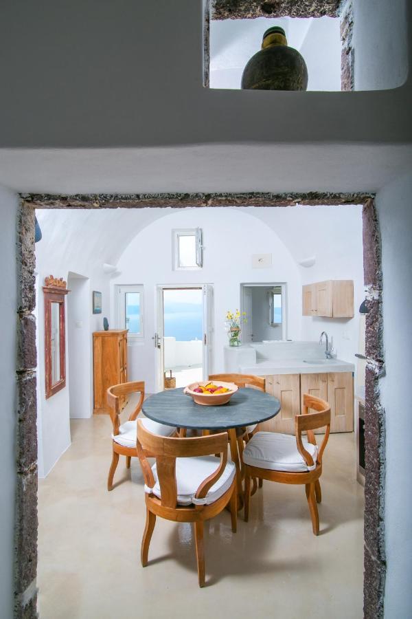 Menias Cave House Lejlighed Oía Eksteriør billede